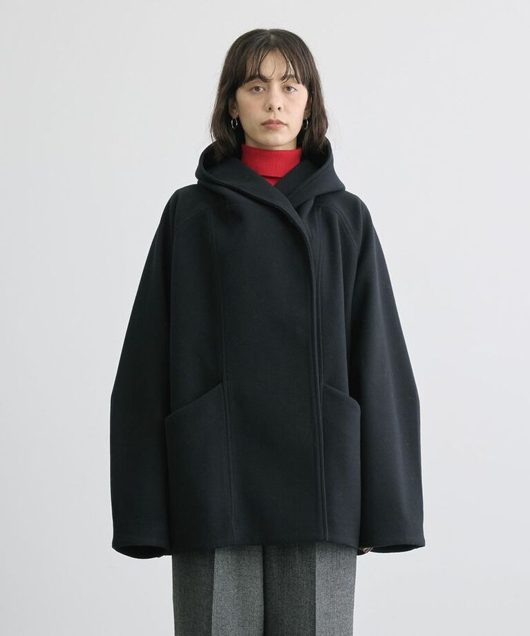 AMERICAN HOLIC「中空FIBERフーディーコクーンコート【軽量アウター】」|その他|