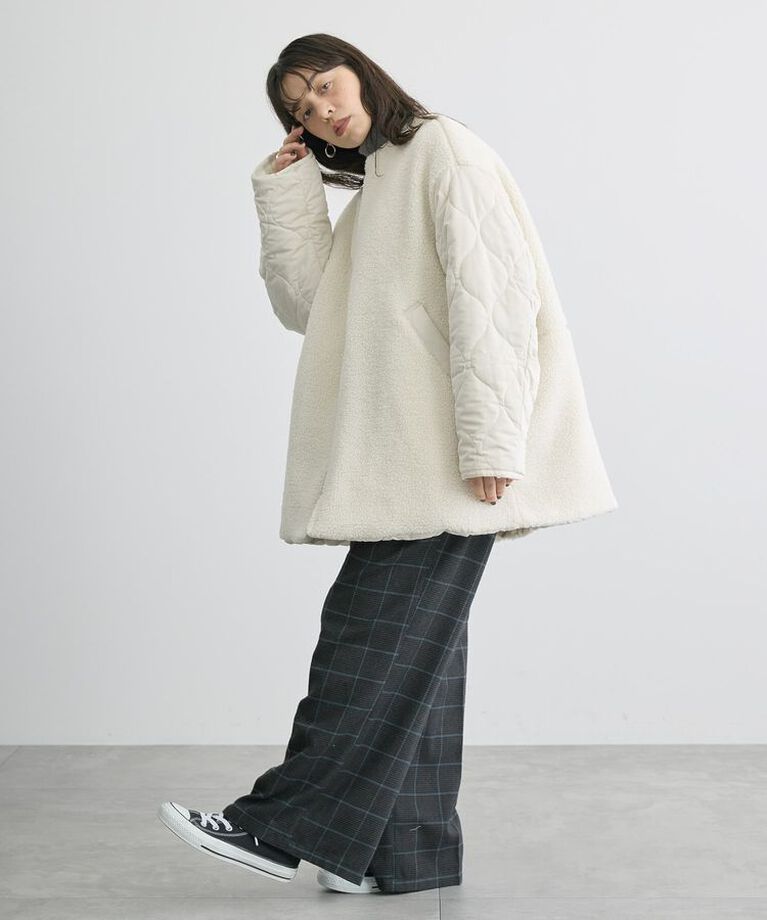 AMERICAN HOLIC「軽ポカ2WAYリバーシブルキルトアウター」|その他|