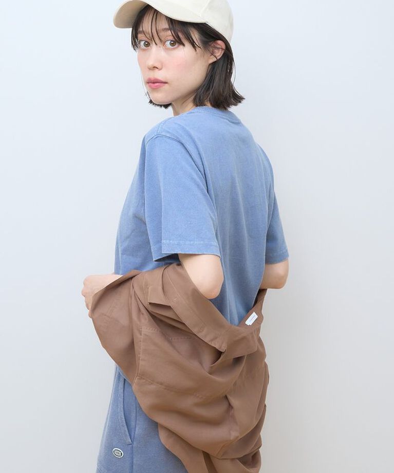 AMERICAN HOLIC「DISCUS パウダーブリーチ加工Tシャツ」|Tシャツ・カットソー|