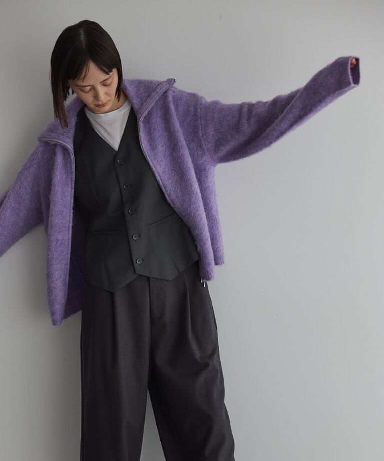 GARAGE OF GOOD CLOTHING「ダブルZIP付ニット」|カーディガン|
