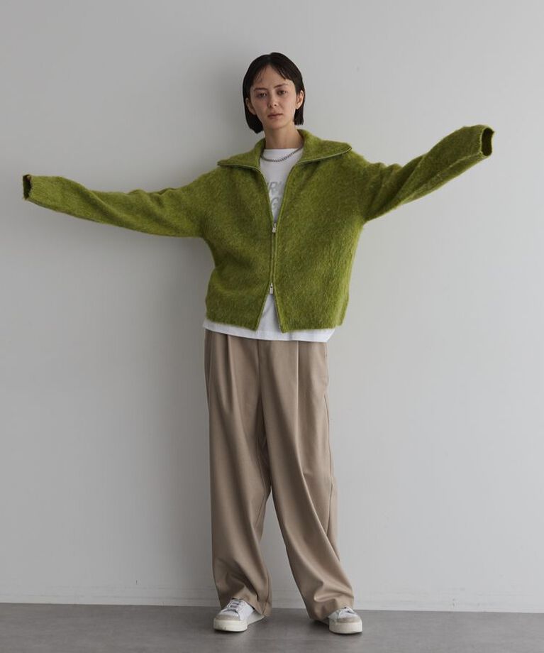 GARAGE OF GOOD CLOTHING「ダブルZIP付ニット」|カーディガン|