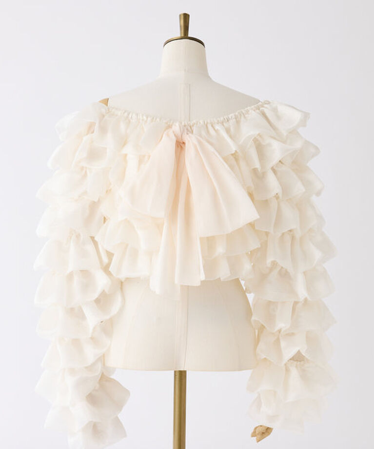  「【Dreamy collection】オーガンジーフリルブラウス」|シャツ・ブラウス|