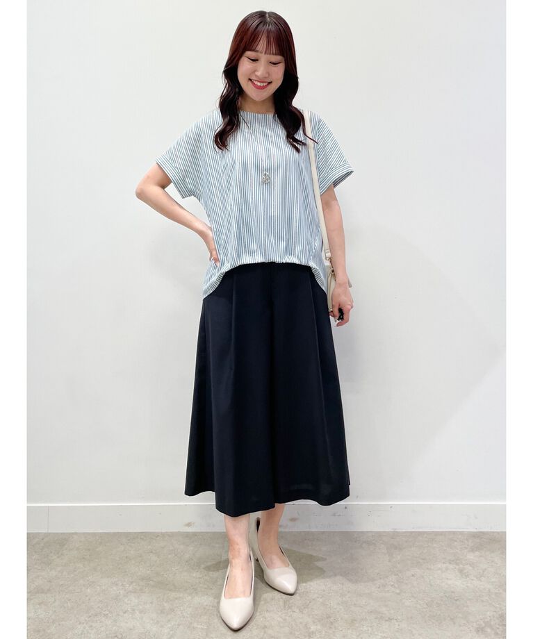 Reflect「【SALE／体型カバー／マシンウォッシュ可／ウエストゴム仕様／セットアップ可能】リラクシーガウチョパンツ」|その他|