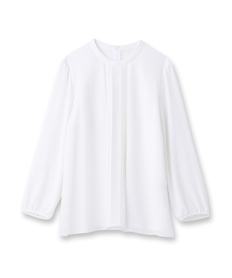 Reflect「【春SALE/マシンウォッシュ可】フロントレースブラウス」|シャツ・ブラウス|