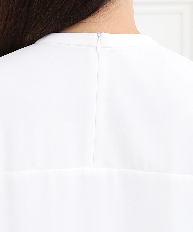 Reflect「【春SALE/マシンウォッシュ可】フロントレースブラウス」|シャツ・ブラウス|