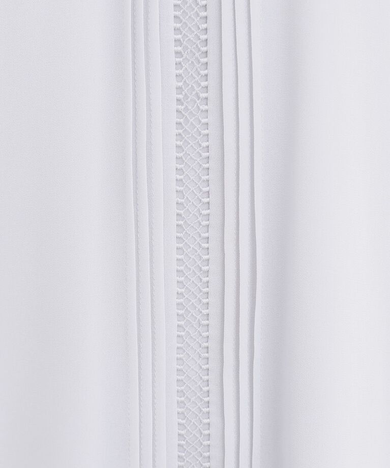 Reflect「【春SALE/マシンウォッシュ可】フロントレースブラウス」|シャツ・ブラウス|