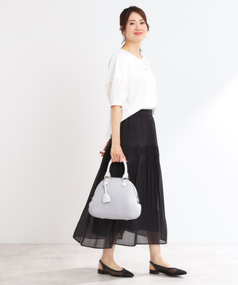 Reflect「【接触冷感／マシンウォッシュ可】キレイめラグランスリーブジャージ」|Tシャツ・カットソー|