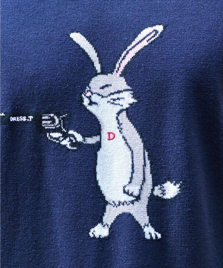 DRESSTERIOR「ラビットインターシャニット」|ニット・セーター|