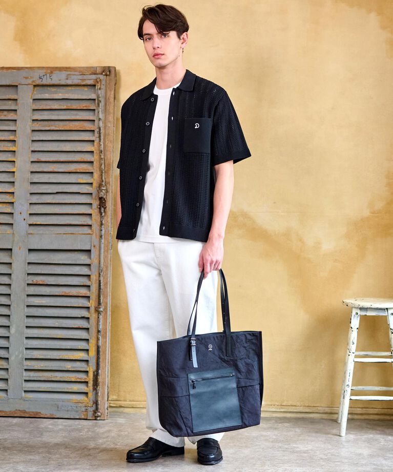 DRESSTERIOR「【Safari5月号掲載】オーガニックコットン キューバニットシャツ」|ニット・セーター|