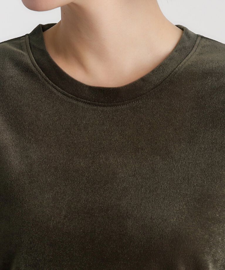 grove「シアーカットベロアロンT」|Tシャツ・カットソー|
