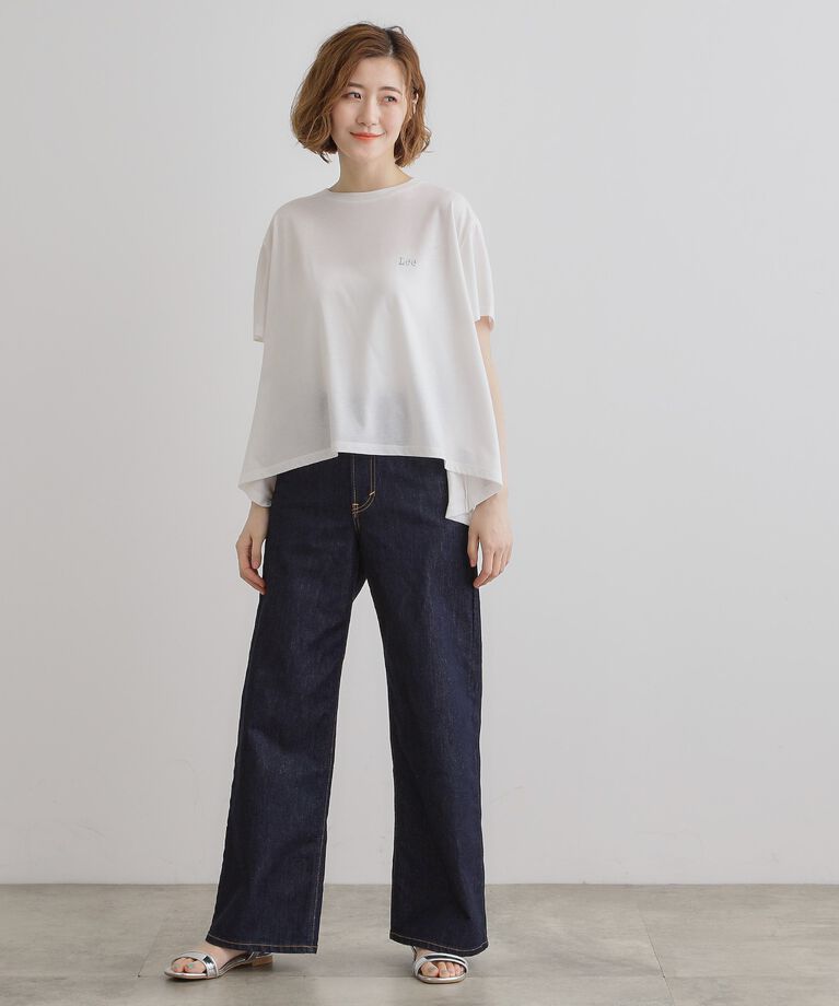 grove「【Lee×grove別注】HALF SLEEVE FLARE T-SHIRTS」|Tシャツ・カットソー|