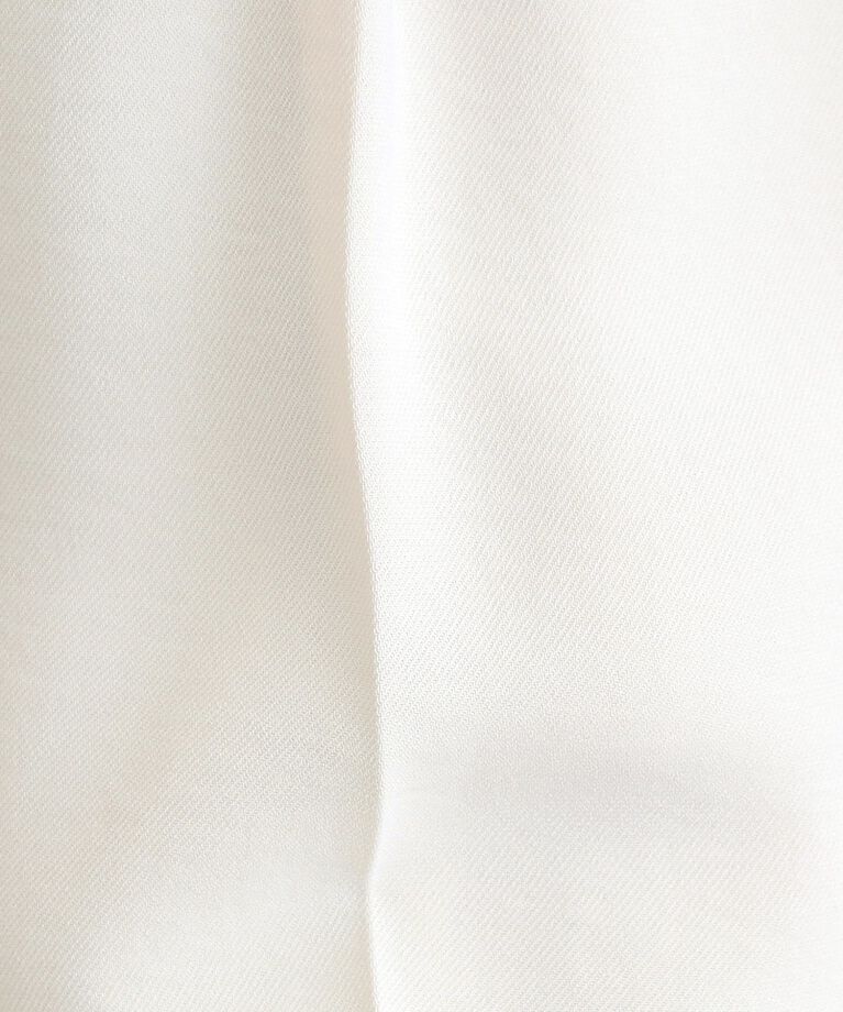 INDIVI「【こなれSETUP／洗える】センタープレス ワイドパンツ」|スーツ|