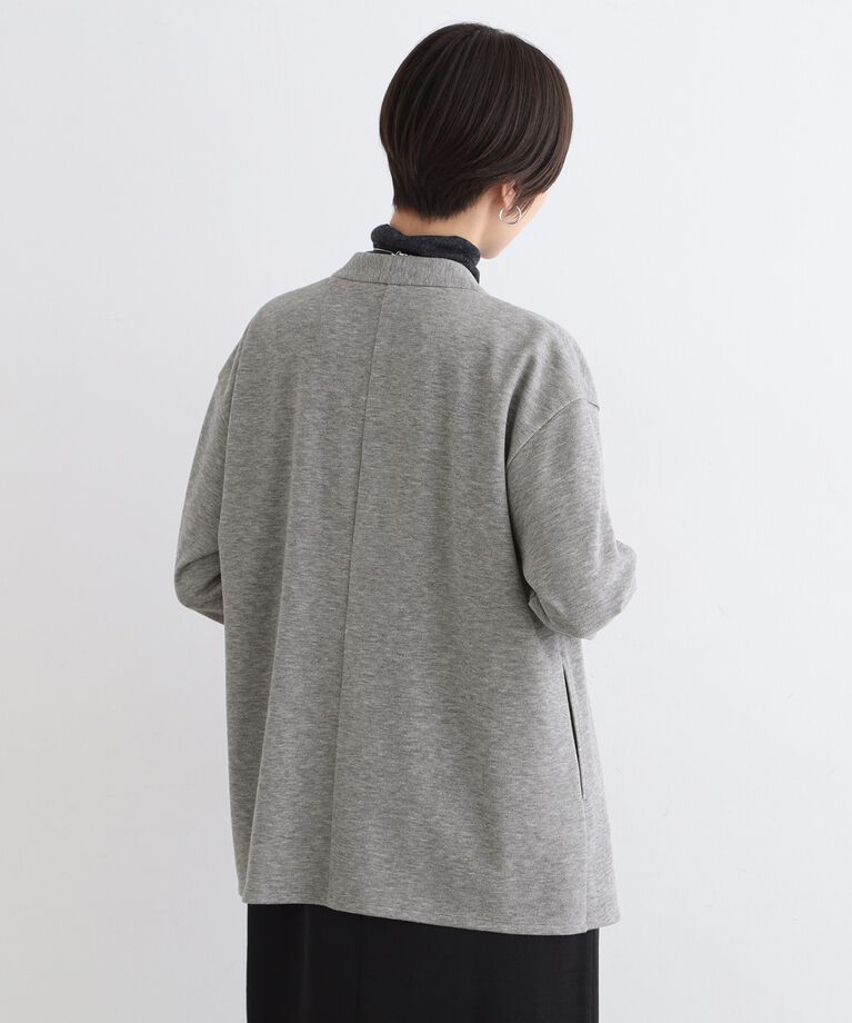 INDIVI「【洗える／UVケア／SETUP可能】ライトジャージカーディガン」|カーディガン|
