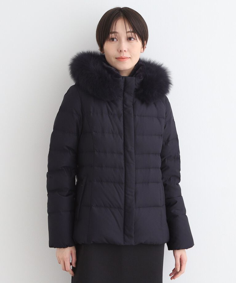 INDIVI「【名品／撥水／抗菌防臭】ショート リサイクルダウンコート」|ダウン|