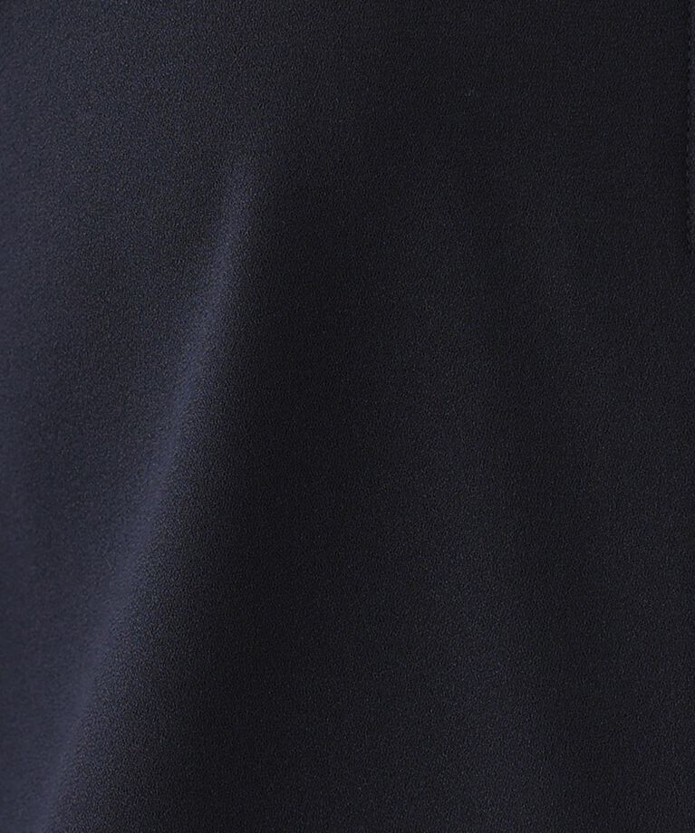 INDIVI「【洗える】ハーフジップデザインブラウス」|シャツ・ブラウス|