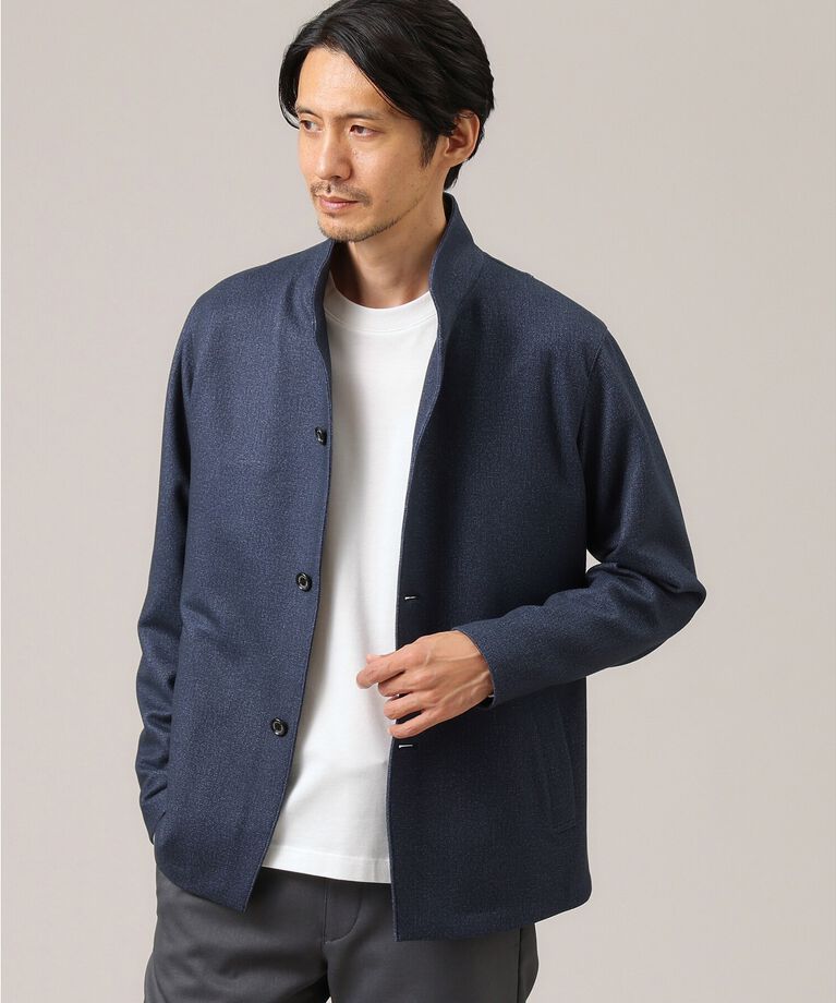 TAKEO KIKUCHI「【DOWN FABRIC】ダウンファブリック スタンドカラーブルゾン」|ブルゾン・スタジャン|
