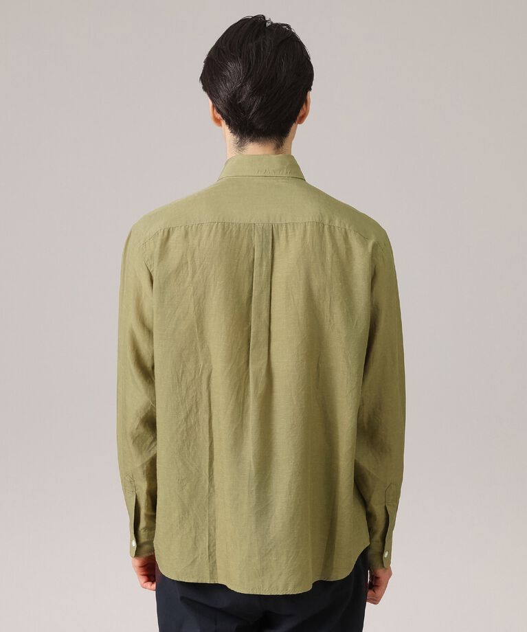 TAKEO KIKUCHI「【Made in JAPAN】タブカラー スラブローン 長袖シャツ」|シャツ・ブラウス|