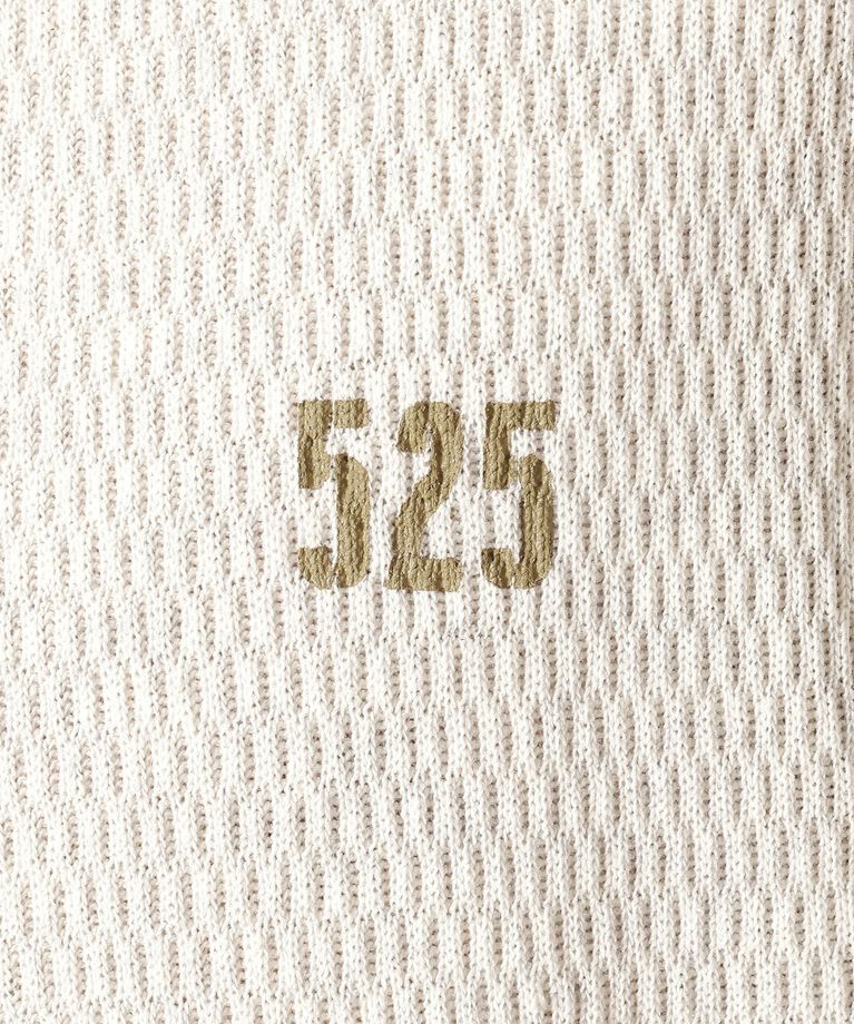 40CARATS&525「【Made in JAPAN】サーマル 長袖ジャージプルオーバー」|Tシャツ・カットソー|