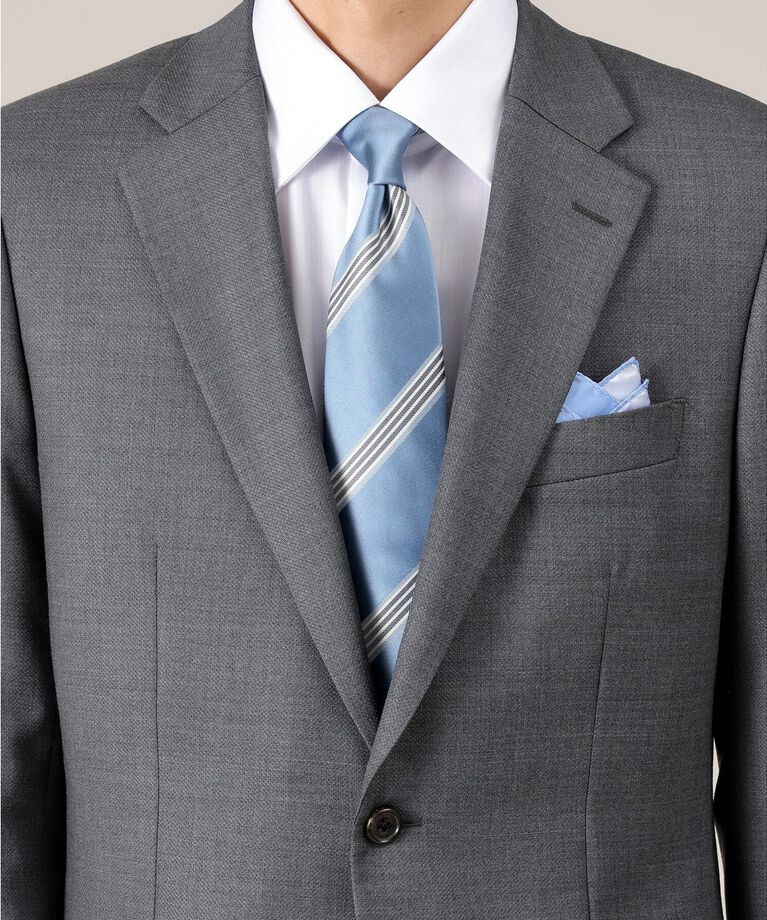 TAKEO KIKUCHI「【Made in JAPAN】24Qty Satin シルクネクタイ」|ネクタイ・蝶ネクタイ|