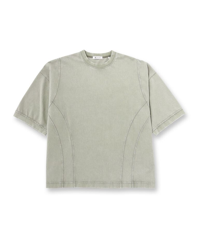 tk.TAKEO KIKUCHI「ヴィンテージクロップドTシャツ/ヴィンテージライク/半袖Tシャツ」|Tシャツ・カットソー|