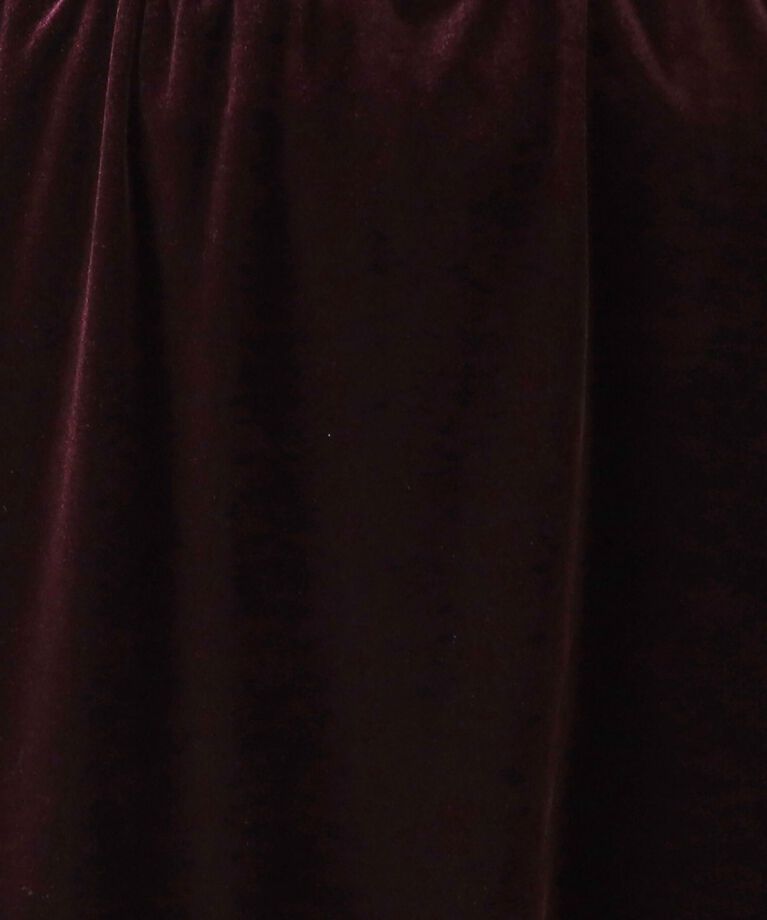 OPAQUE.CLIP「《美人百花掲載》ベロアイージーナロースカート/セットアップ対応【洗濯機洗い可】」|スカート|