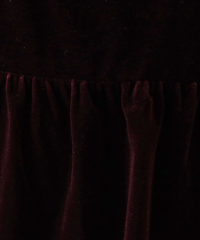 OPAQUE.CLIP「《美人百花掲載》ベロアキャミブラウス/セットアップ対応【洗濯機洗い可】」|キャミソール|