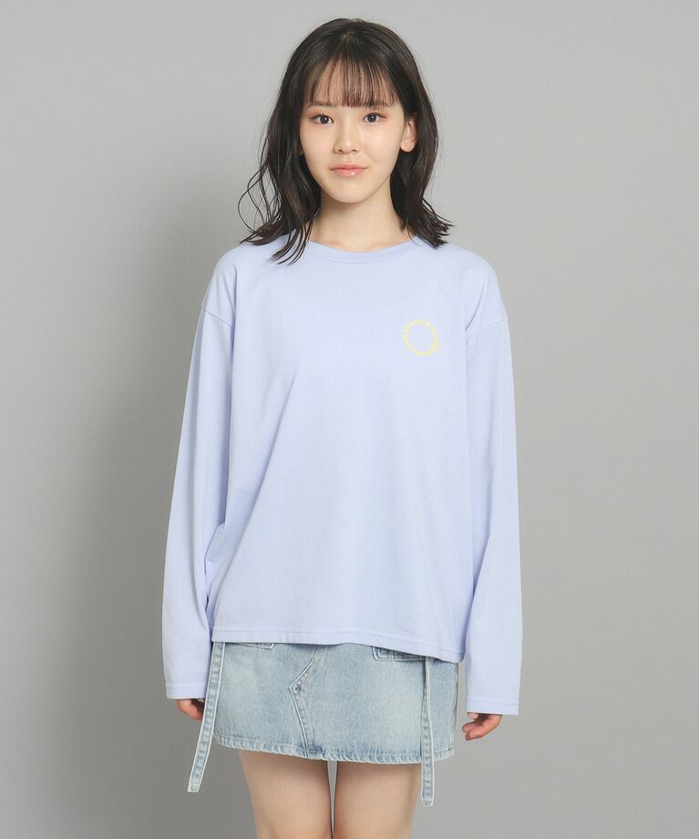 PINK-latte「【130cmあり】クマちゃんプリント ロンT」|Tシャツ・カットソー|