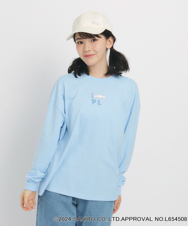 PINK-latte「【サンリオキャラクターズコラボ】バックプリントロンT」|Tシャツ・カットソー|