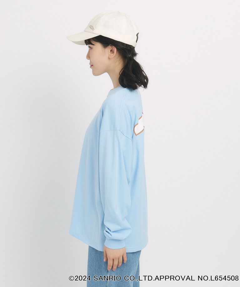 PINK-latte「【サンリオキャラクターズコラボ】バックプリントロンT」|Tシャツ・カットソー|