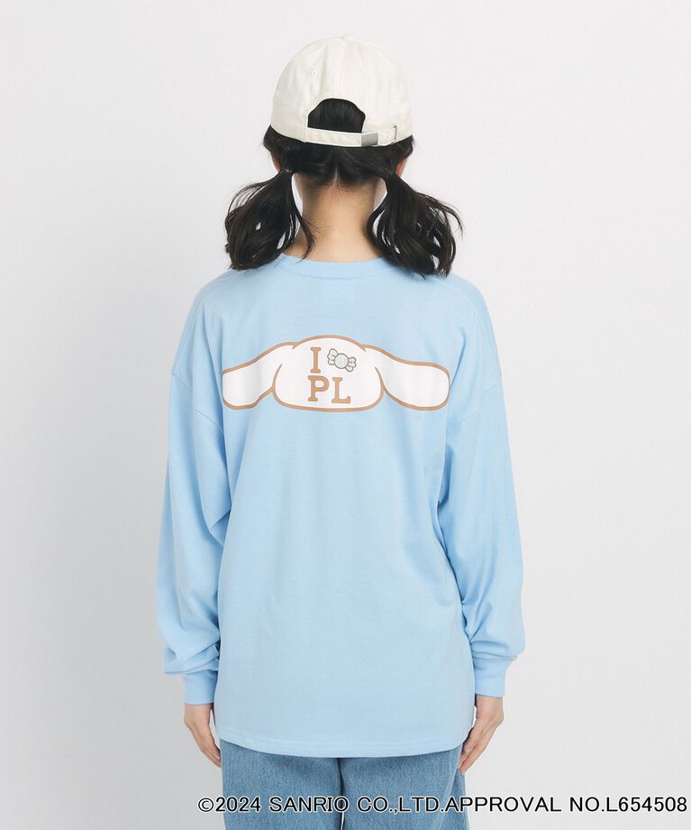PINK-latte「【サンリオキャラクターズコラボ】バックプリントロンT」|Tシャツ・カットソー|