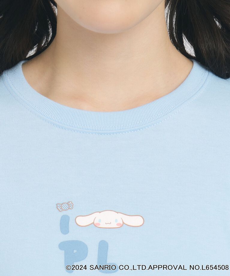 PINK-latte「【サンリオキャラクターズコラボ】バックプリントロンT」|Tシャツ・カットソー|