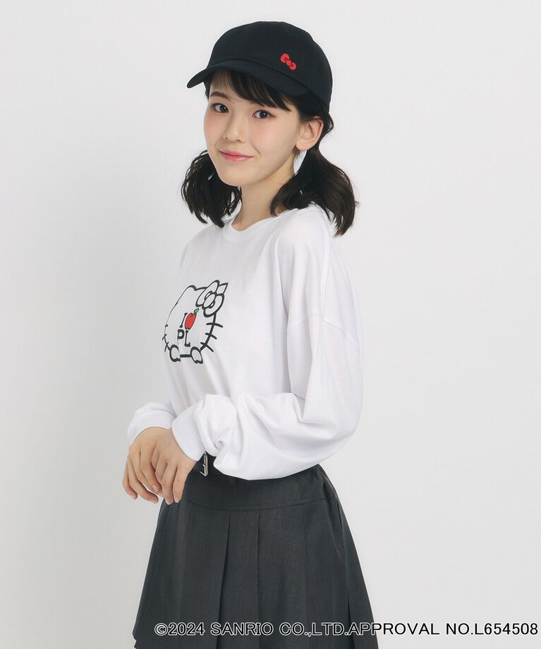 PINK-latte「【サンリオキャラクターズコラボ】バックプリントロンT」|Tシャツ・カットソー|