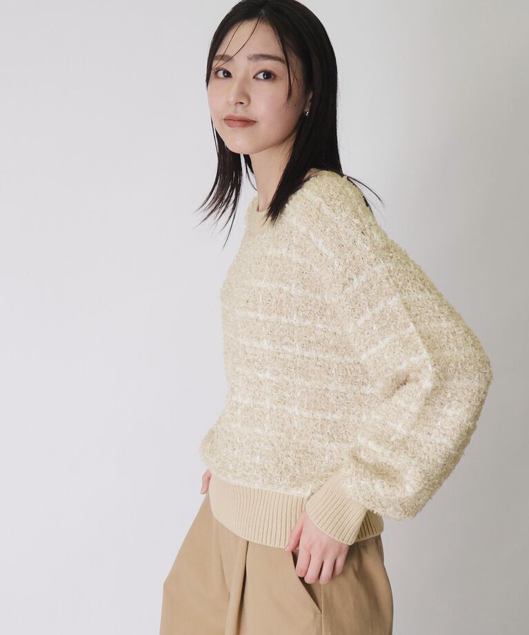 THE SHOP TK「ふんわり×ラメニット【手洗い可】」|ニット・セーター|