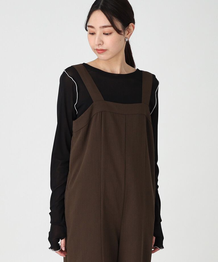 THE SHOP TK「シアー配色プルオーバー【手洗い可】」|Tシャツ・カットソー|