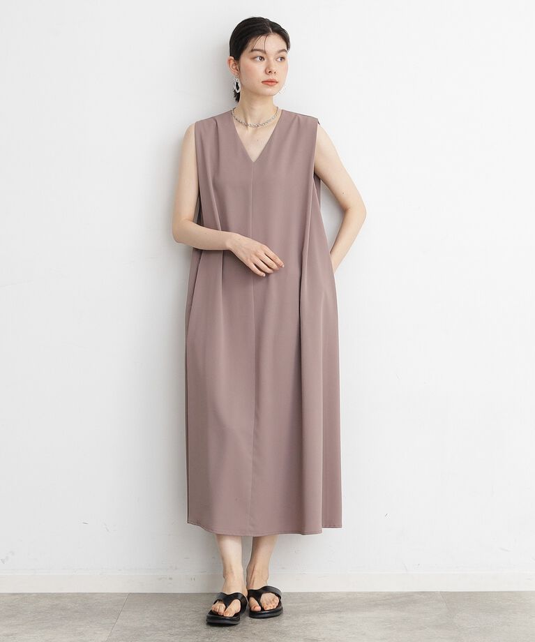 THE SHOP TK「【ラッシュガード／接触冷感／撥水／UVケア／洗える】MIZUGIWA_ノースリーブワンピース」|ワンピース|