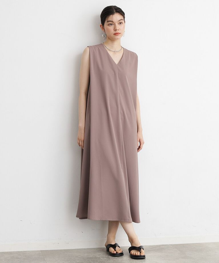 THE SHOP TK「【ラッシュガード／接触冷感／撥水／UVケア／洗える】MIZUGIWA_ノースリーブワンピース」|ワンピース|