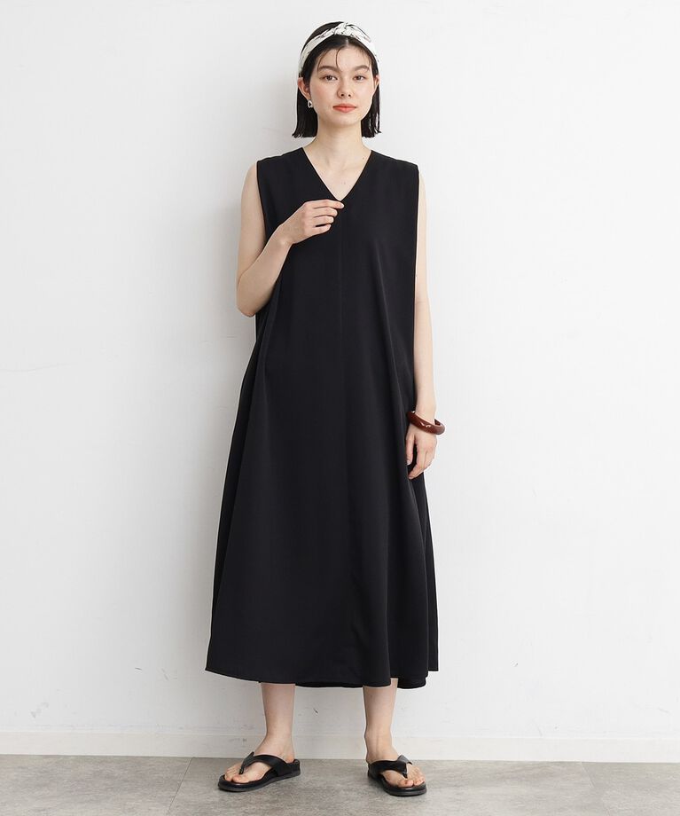 THE SHOP TK「【ラッシュガード／接触冷感／撥水／UVケア／洗える】MIZUGIWA_ノースリーブワンピース」|ワンピース|