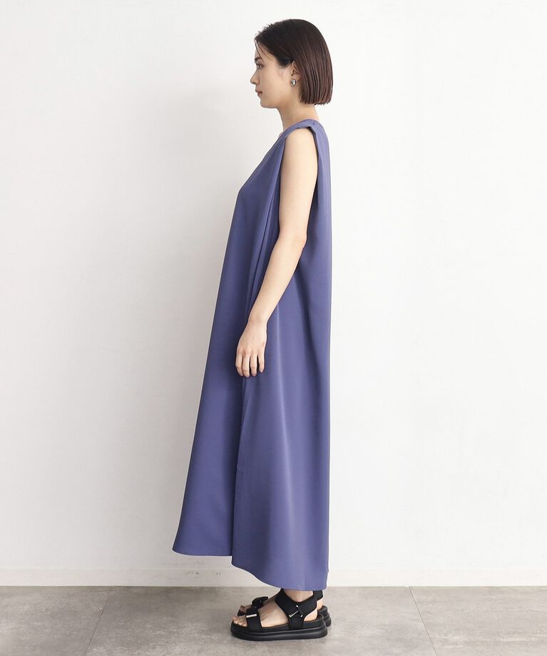 THE SHOP TK「【ラッシュガード／接触冷感／撥水／UVケア／洗える】MIZUGIWA_ノースリーブワンピース」|ワンピース|