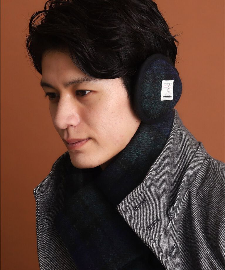 THE SHOP TK「【HARRIS TWEED／ハリスツイード】イヤーマフ」|イヤーマフ|グリーン(224)