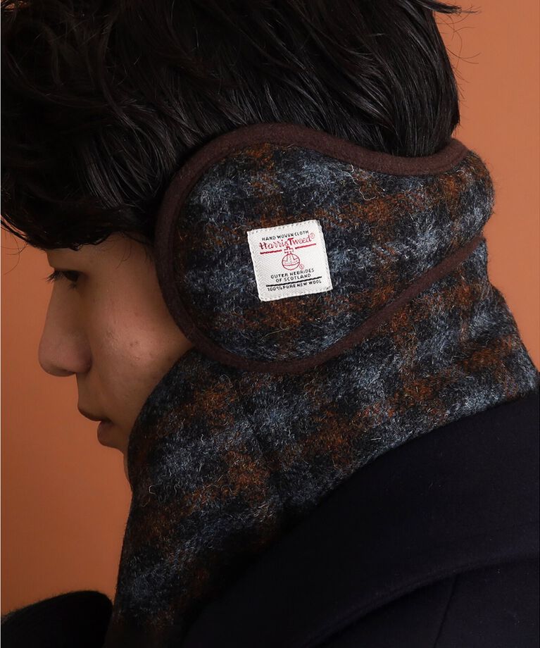 THE SHOP TK「【HARRIS TWEED／ハリスツイード】イヤーマフ」|イヤーマフ|ブルー(293)