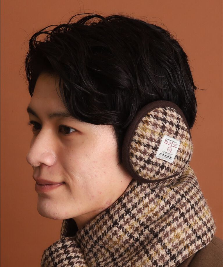 THE SHOP TK「【HARRIS TWEED／ハリスツイード】イヤーマフ」|イヤーマフ|ベージュ(952)