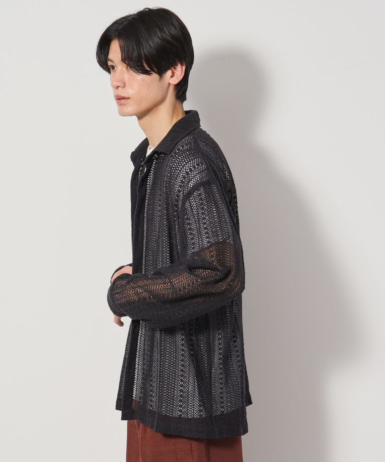 THE SHOP TK「レースシャツアンサンブル長袖シャツ・半袖Tシャツセットアイテム」|シャツ・ブラウス|