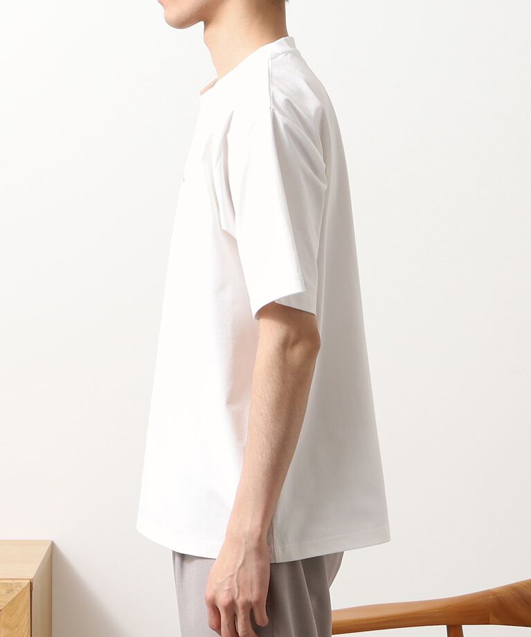 THE SHOP TK「フェイクスウェードアンサンブルカーディガン【五分袖カーディガン＋半袖Tシャツセットアイテム】」|カーディガン|