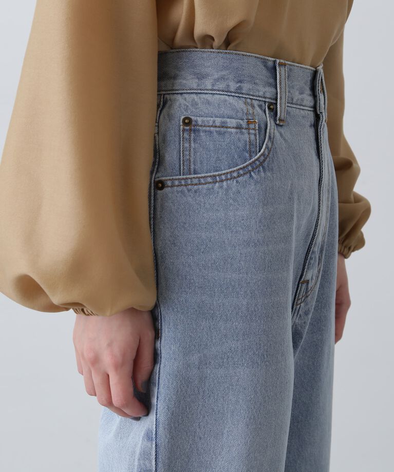  「ハイライズストレートデニムパンツ」|その他|