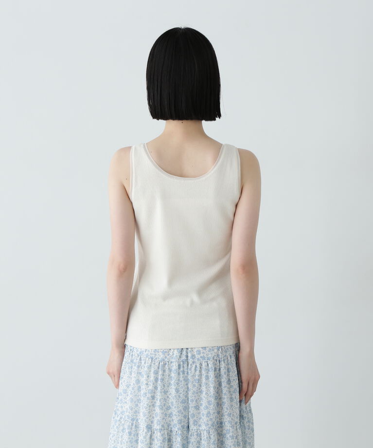  「シアートリムタンクトップ」|Tシャツ・カットソー|