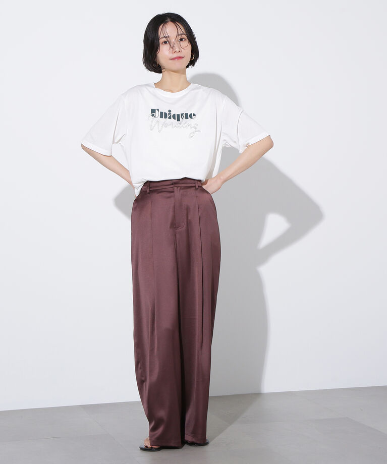  「ロゴTシャツ」|Tシャツ・カットソー|