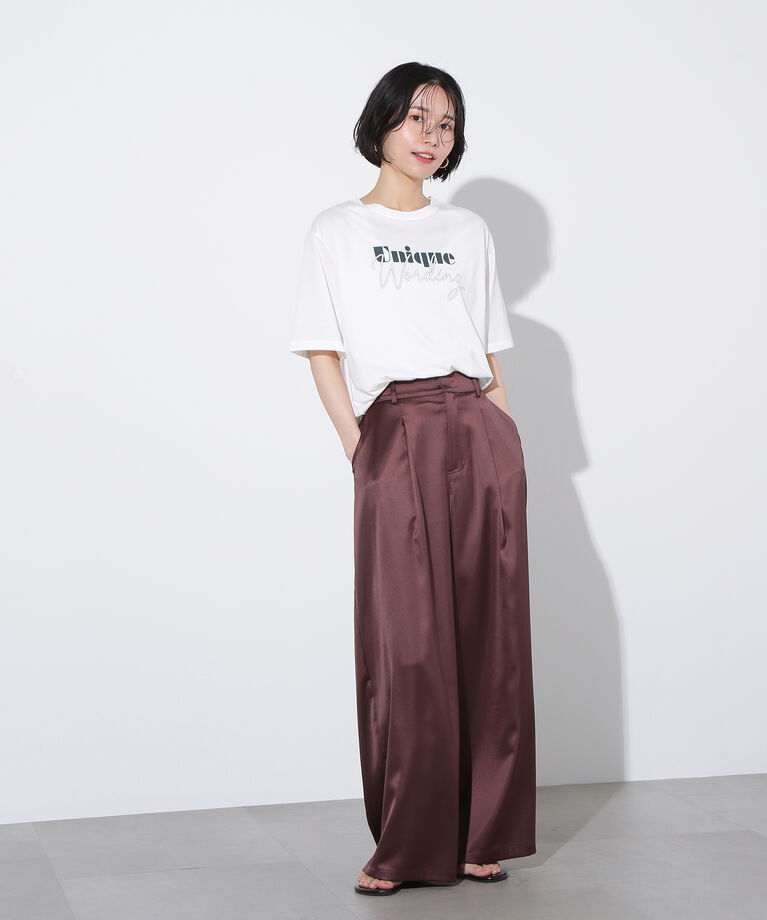  「ロゴTシャツ」|Tシャツ・カットソー|