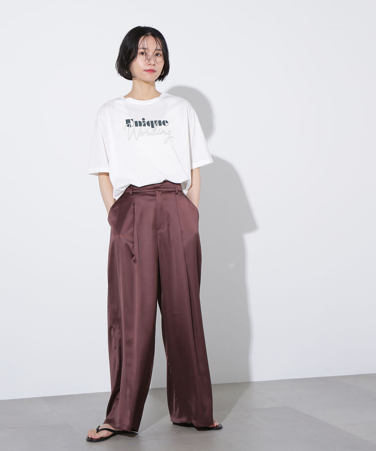 「ロゴTシャツ」|Tシャツ・カットソー|