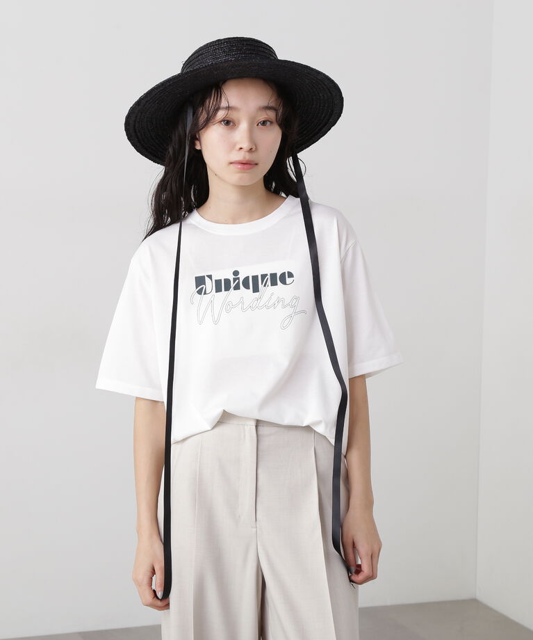  「ロゴTシャツ」|Tシャツ・カットソー|