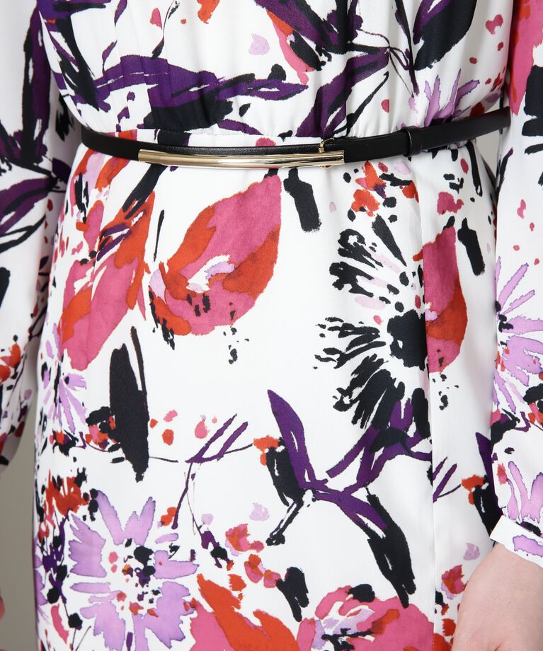  「[WEB限定商品] [URBAN PRECIOUS] ブラッシュフラワープリントワンピース」|ワンピース|